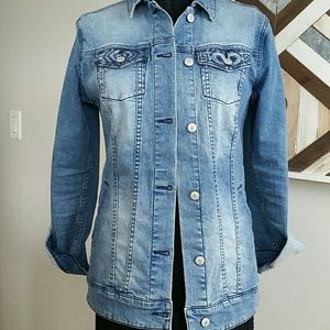 NWOT LuLaRoe Jaxon denim jacket